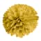 12 Packs: 6 ct. (72 total) Gold Paper Pom Poms by Celebrate It™